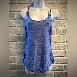 Adidas medium tank. Heathered periwinkle